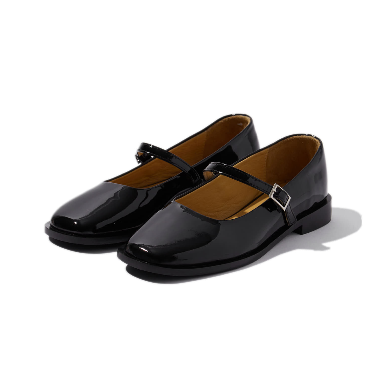 MARY ANNE FLATS (PATENT BLACK)