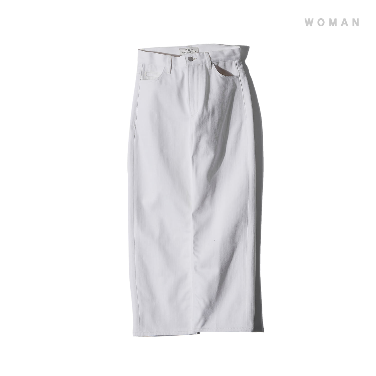 HIGH WAISTED CROPPED JEAN (OPTIC WHITE)