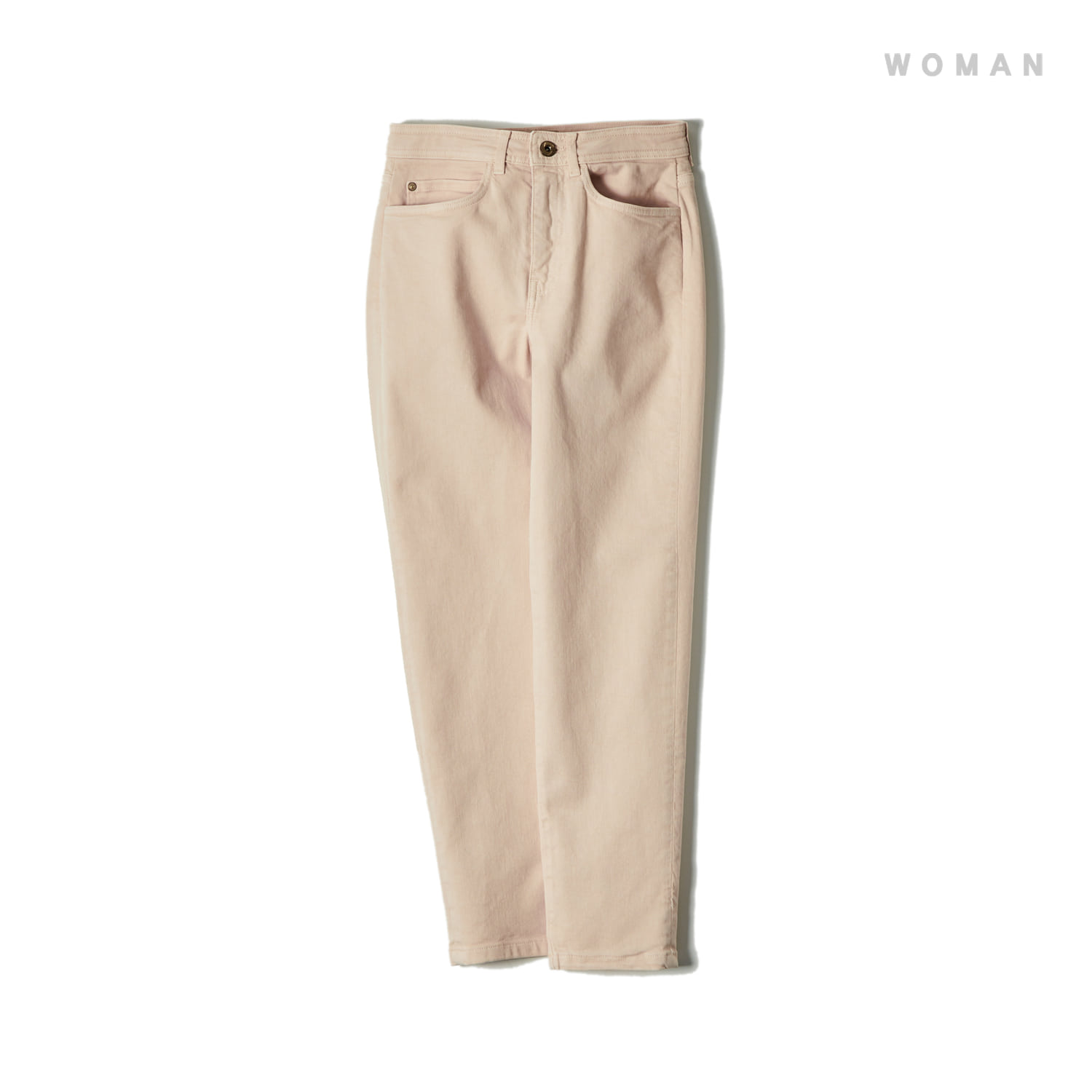 MOMON HIGH-WAISTED JEANS (ROSE WATER)