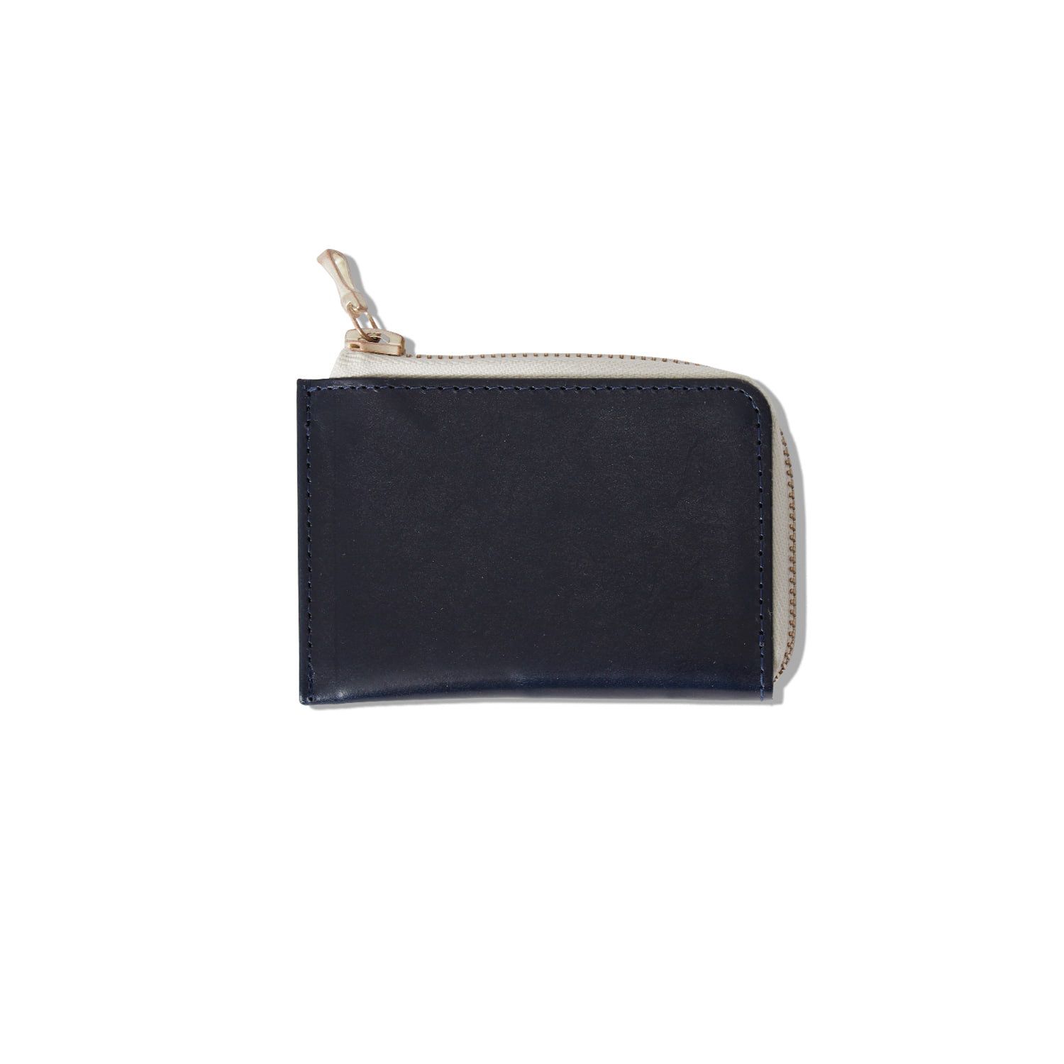 L PURSE SMALL BRIDLE LEATHER (NAVY)