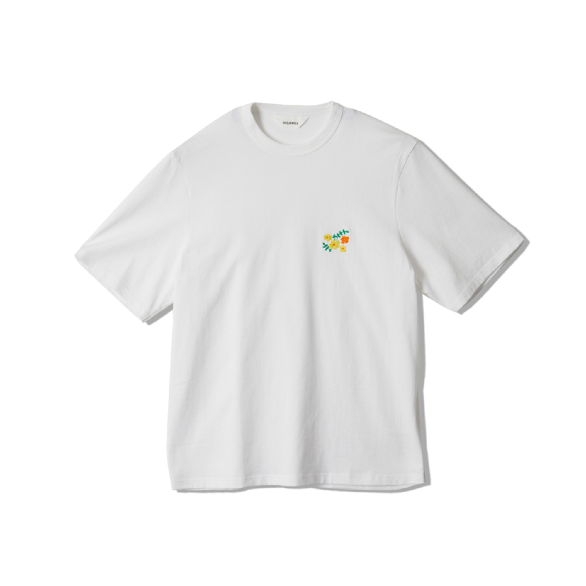 EMBROIDERY T-SHIRT (WHITE)