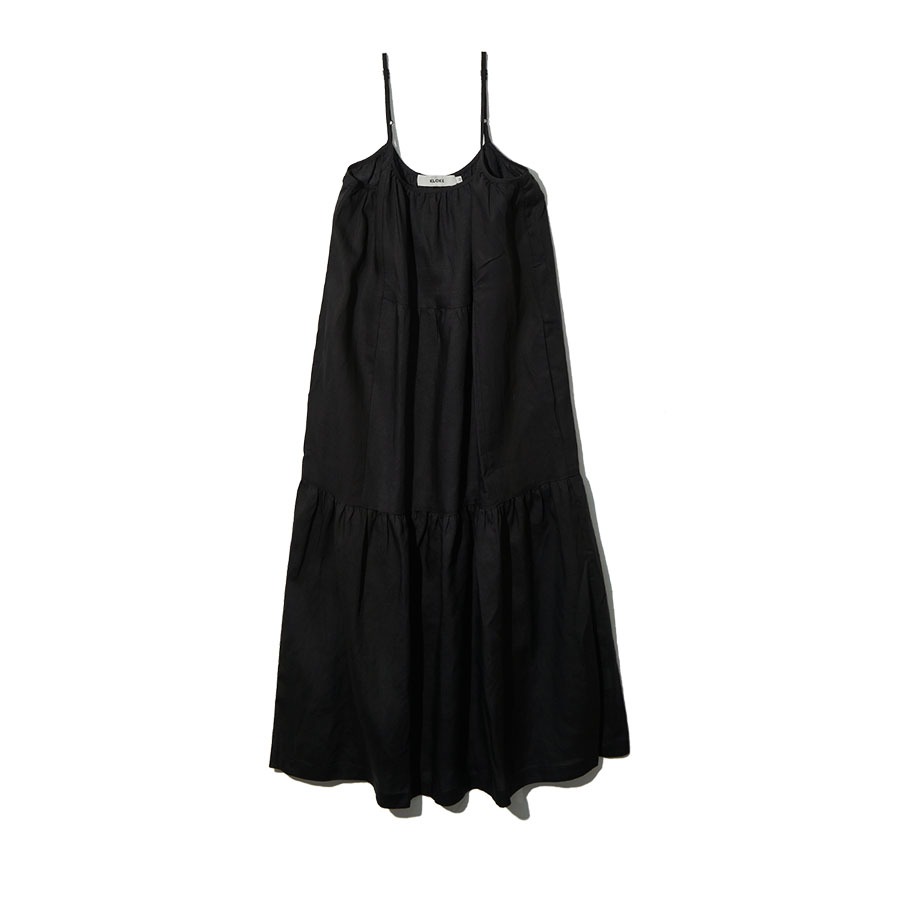 ZEST TIER DRESS (BLACK)