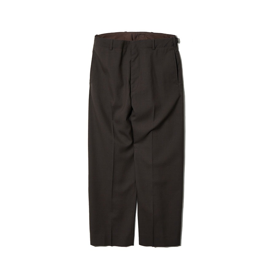 SIDESEEMLESS TROUSERS (BROWN)