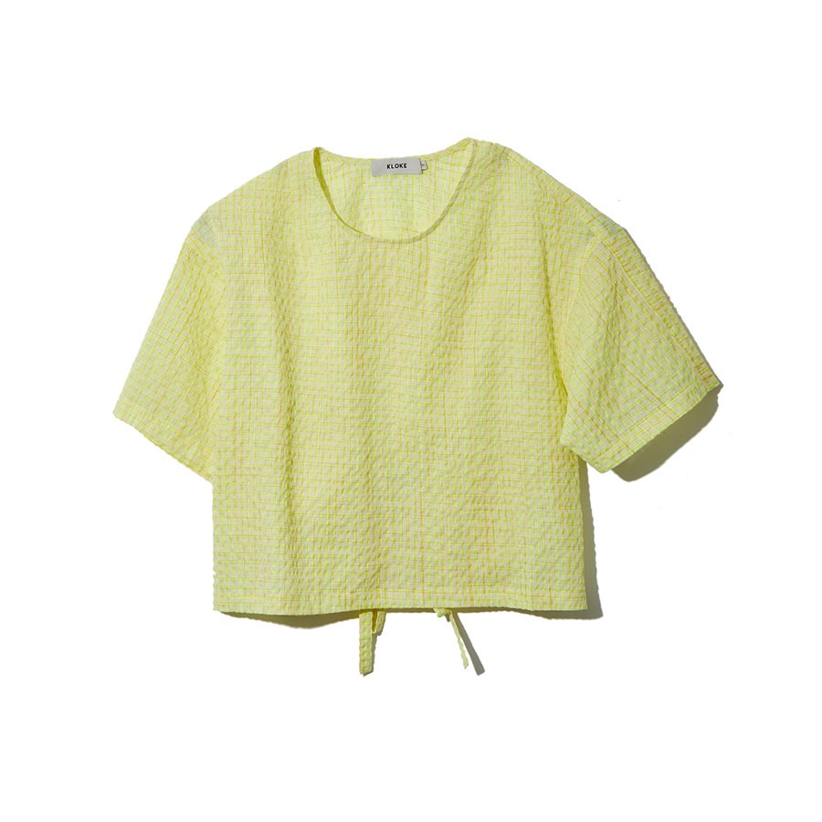 FLURO CUT OUT TOP (YELLOW)