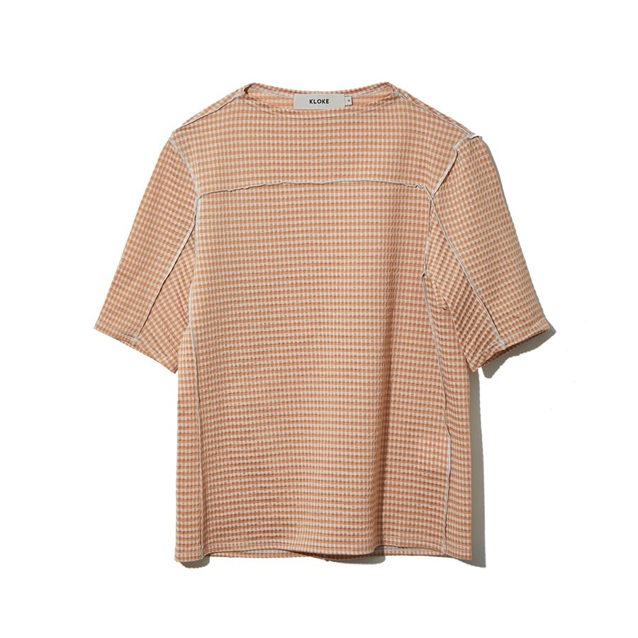 GIBRALTER S/S TOP (IVORY)