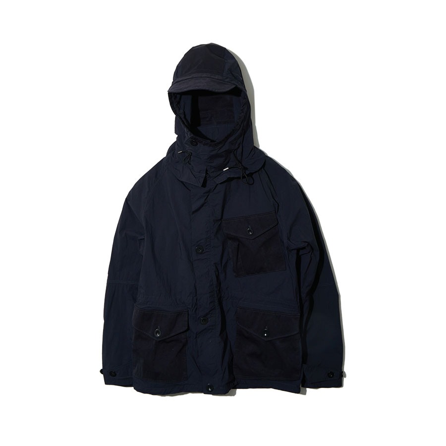 MID LAYER HOODED JACKET (NAVY)