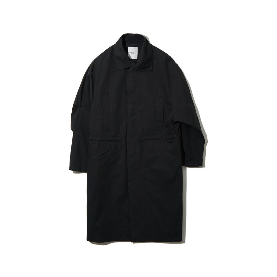 RIPSTOP OVER-SIZED PARKA (BLACK)