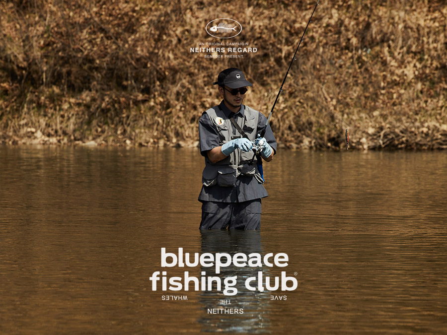 HUGE BOOTH 013. BLUEPEACE FISHING CLUB