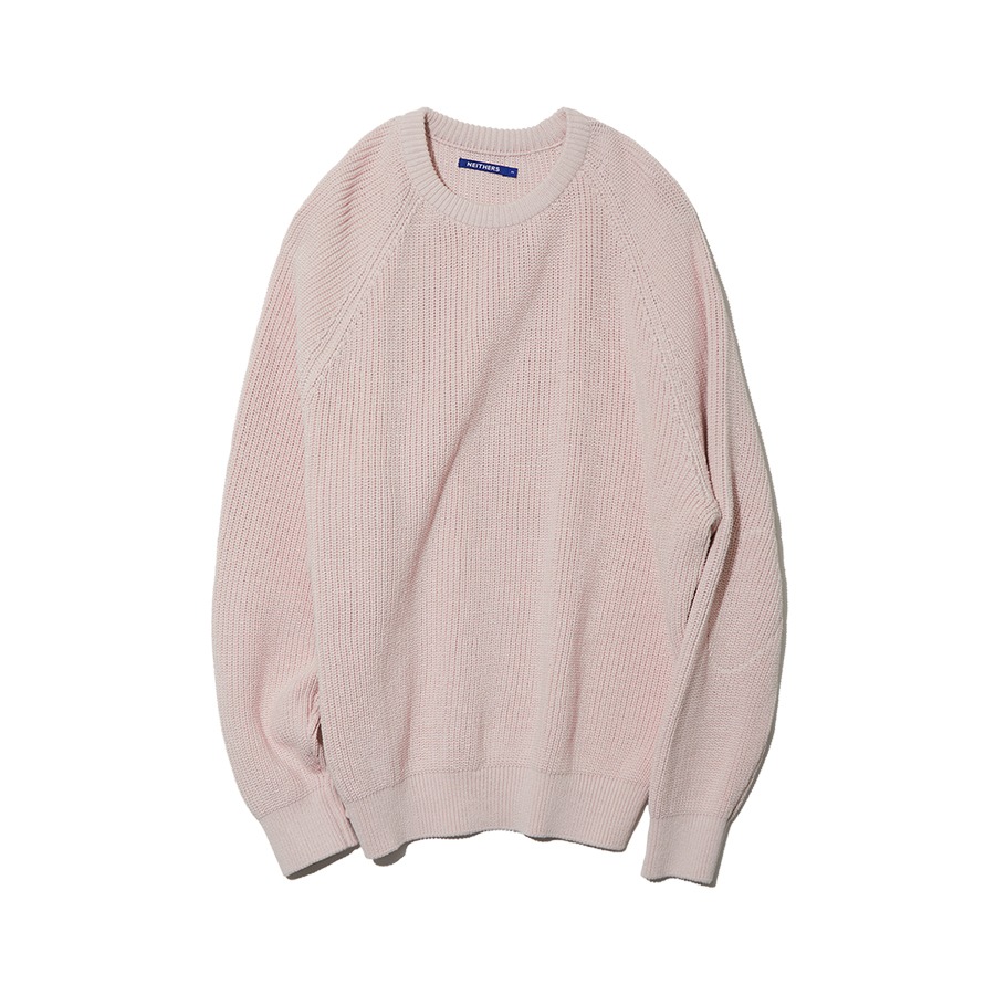 HARD KNITTED SWEATER (LIGHT PINK)