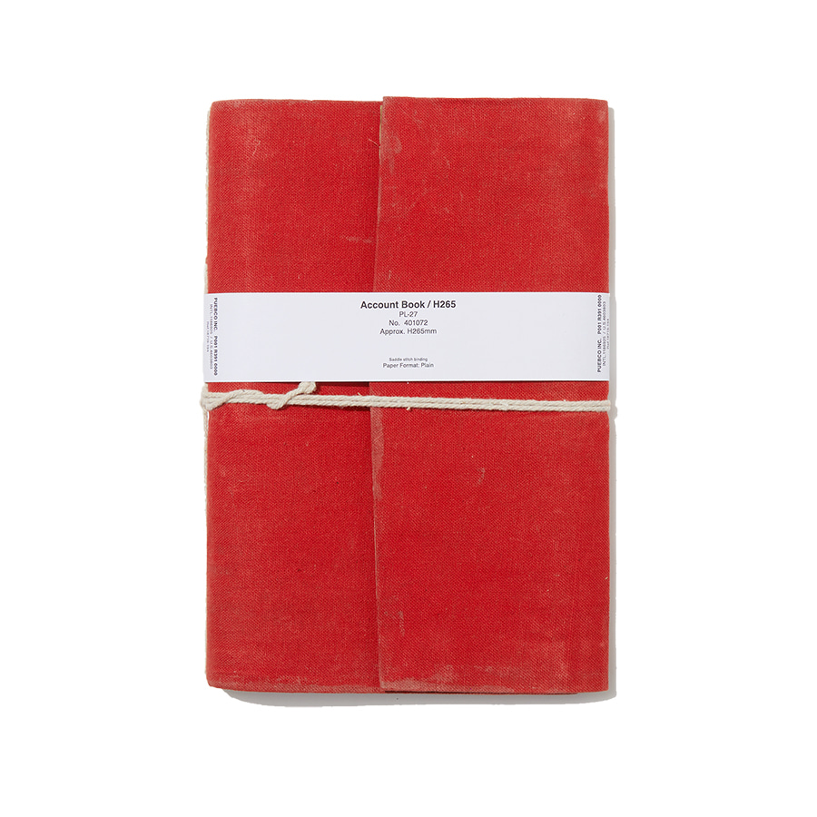ACCOUNT BOOK H265 (RED)