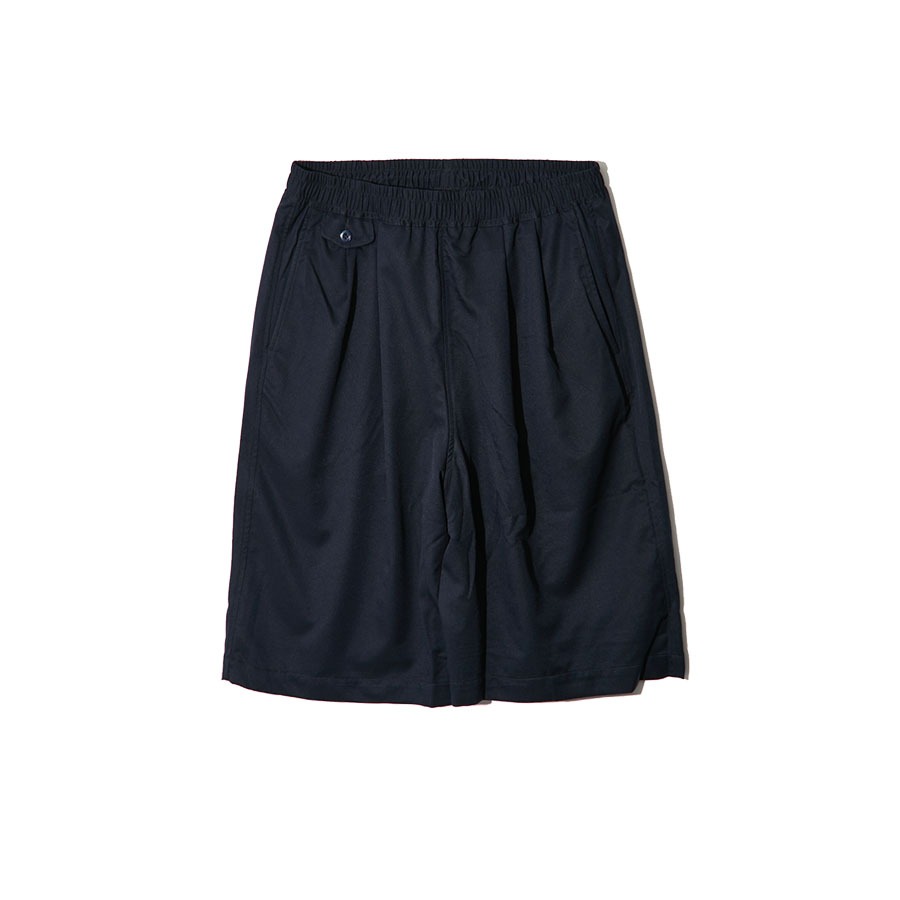 COOLFIBER TWO TUCK EASY SHORTS (NAVY)