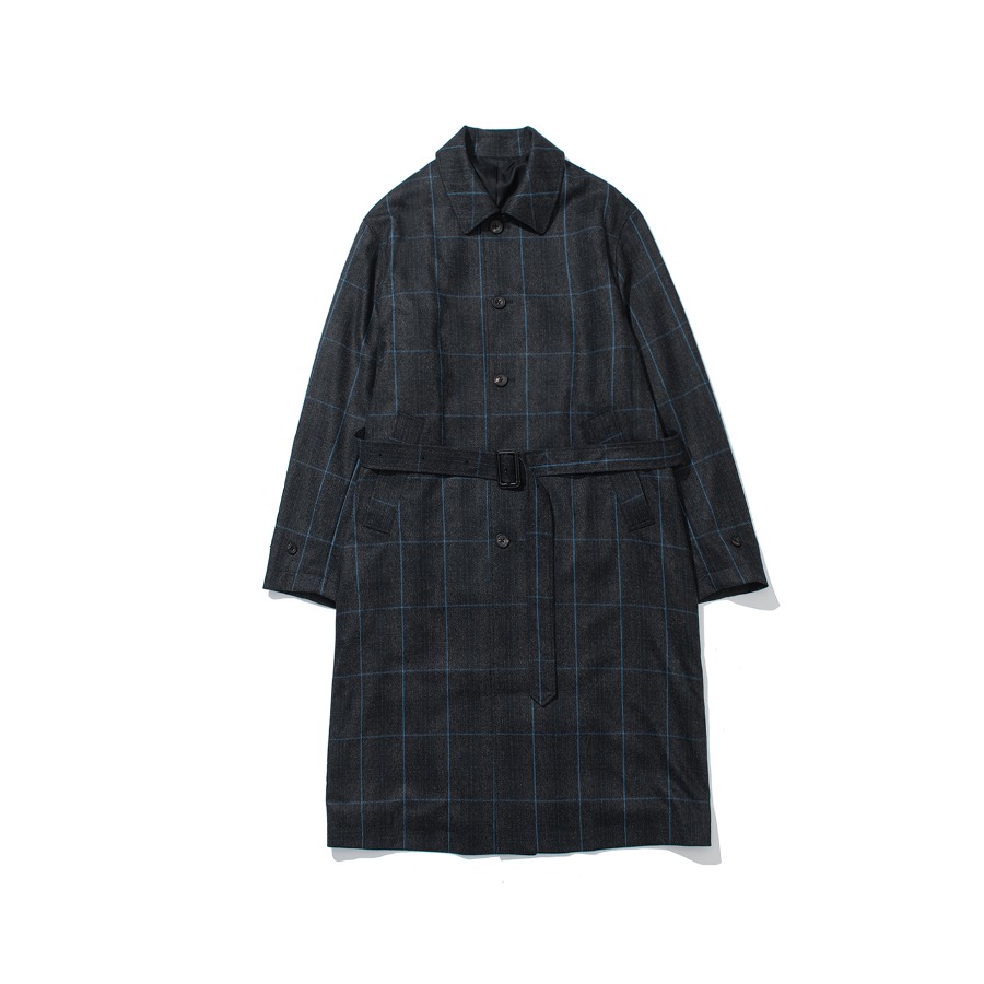 OVERSIZED INVESTIGATED COAT (SHADOW CHECK)