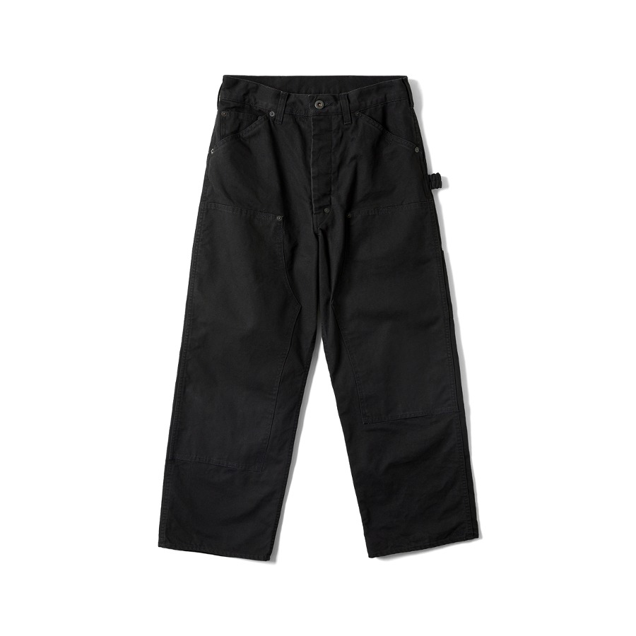 RIGHT HANDED DOUBLE KNEE PANTS (BLACK)