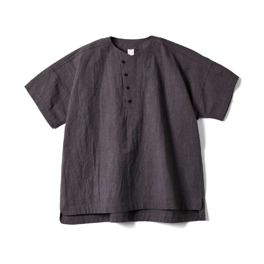 WOVEN T-SHIRT (ANTHRACITE)