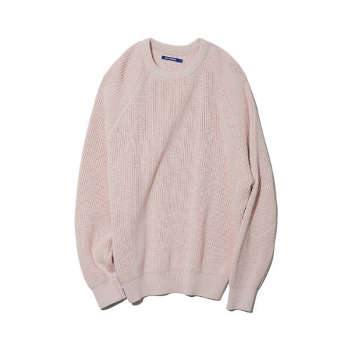 HARD KNITTED SWEATER (LIGHT PINK)
