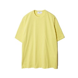 RECYCLED COTTON JERSEY S/S TEE (YELLOW)