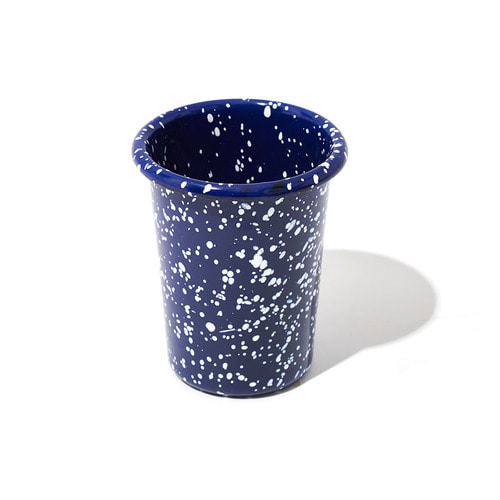 ENAMEL CUP (SPECKLE BLUE)