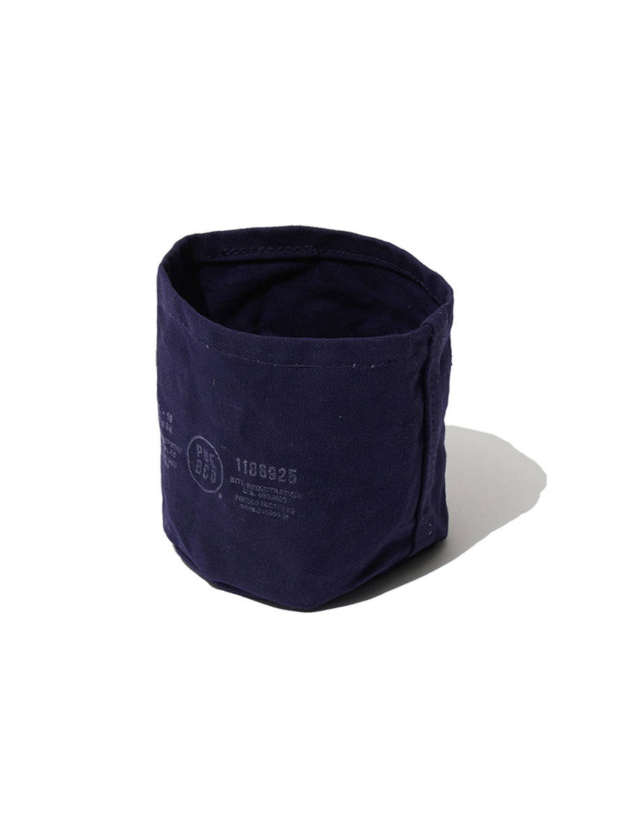 CANVAS POT COVER SMALL (NAVY)