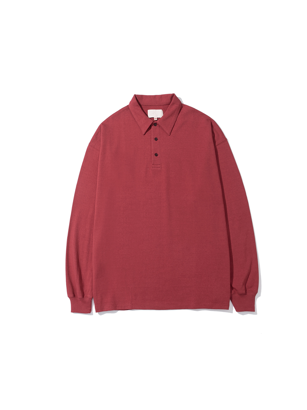 L/S POLO (RED)