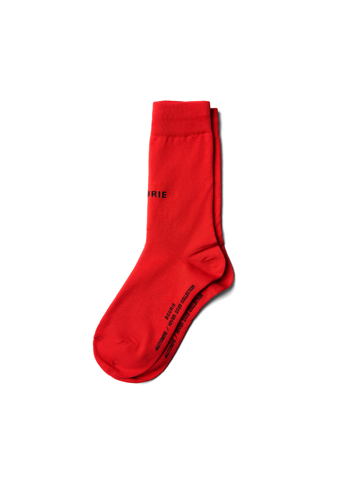 BOURIE BASIC SOCKS (RED)