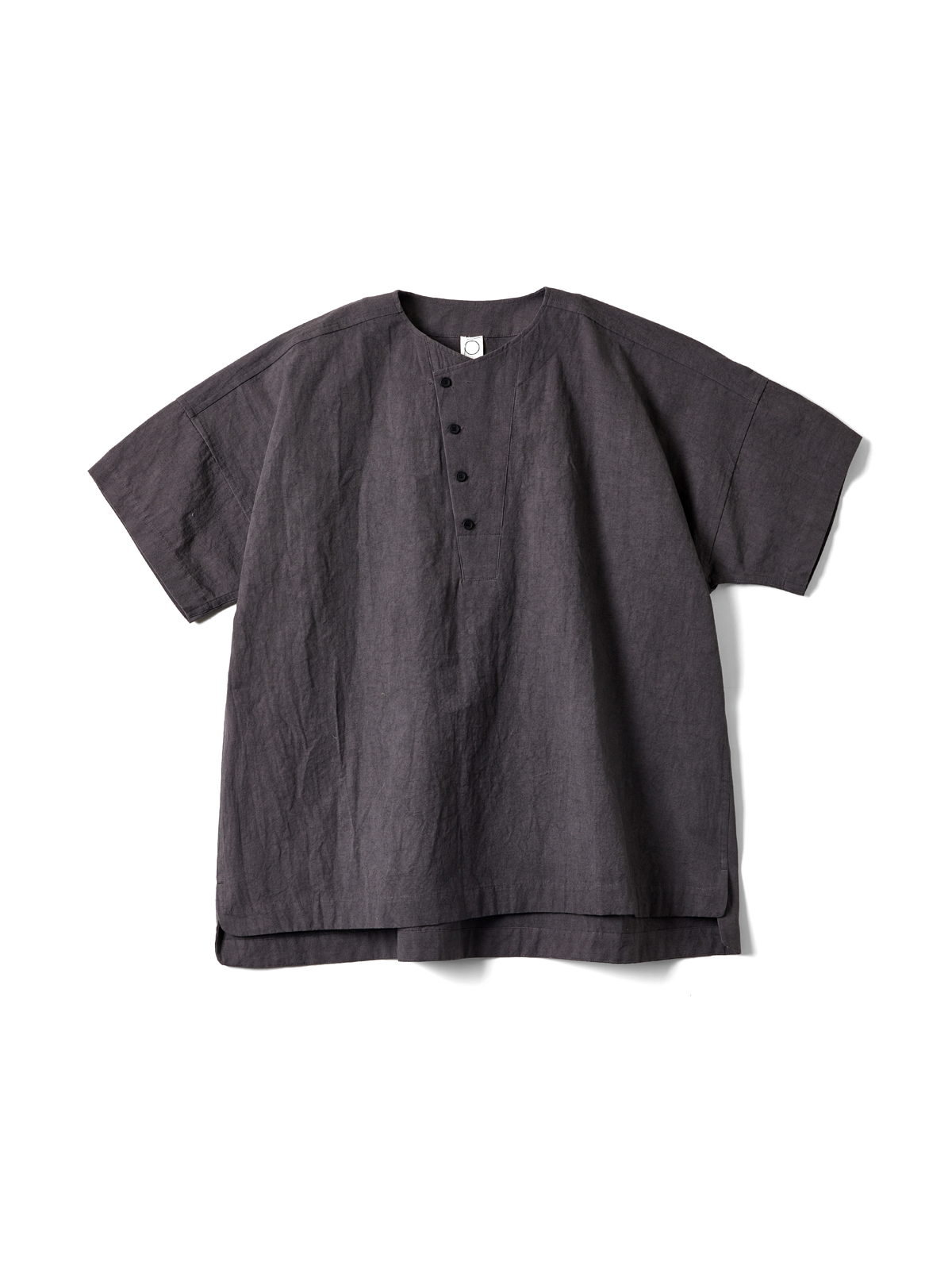 WOVEN T-SHIRT (ANTHRACITE)