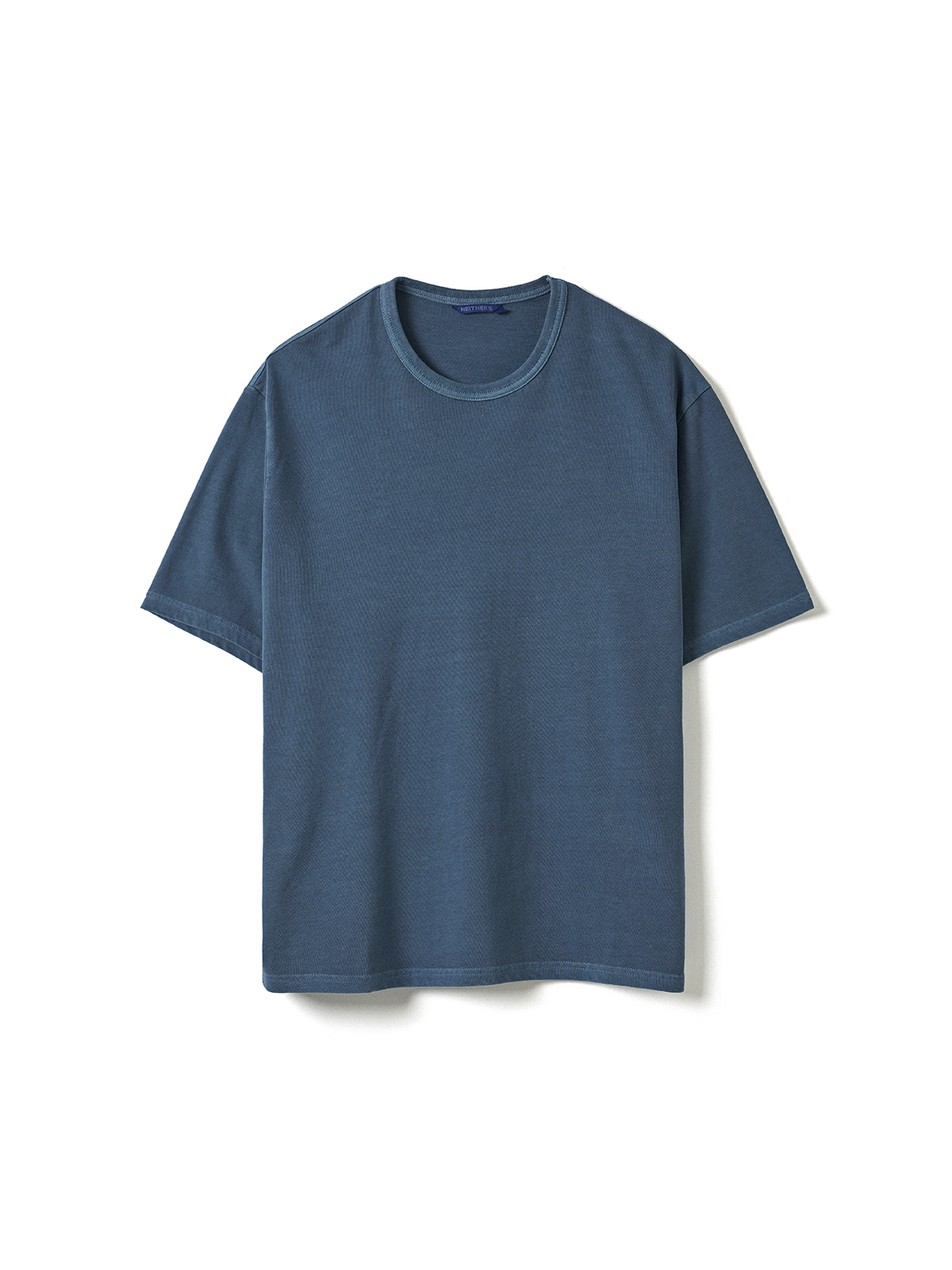 [WED TALKS EVENT] GARMENT DYED S/S T-SHIRT (HEATHER NAVY)