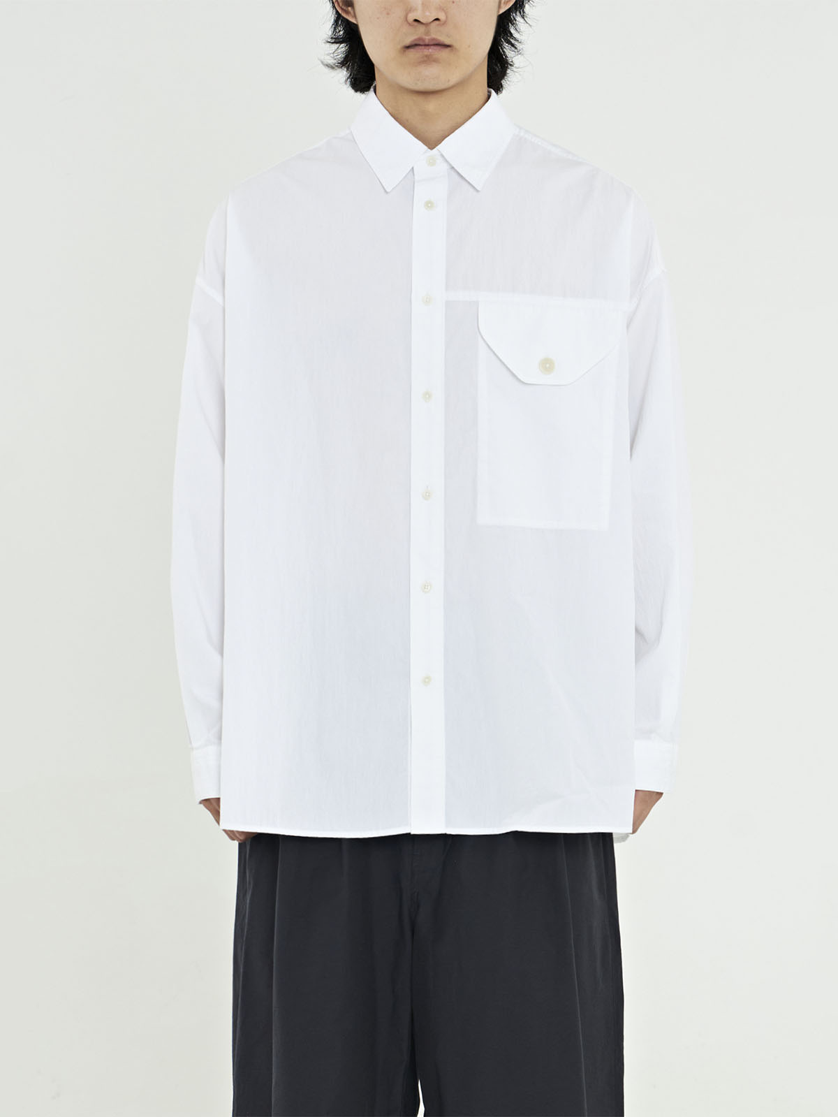 ENGINEER L/S SHIRT (OFF WHITE)